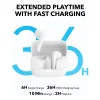 Anker - Vezeték nélküli fülhallgató SoundCore K20i (A3994G21) - Bluetooth 5.3, Kétmikrofonos, zajszűrős, IPX5 - Fehér thumbnail
