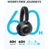 Anker - Vezeték nélküli fejhallgató SoundCore Space One Pro (A3062G11) - Bluetooth 5.3, Aktív zajszűrés, Hi-Res - Fekete thumbnail