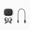 Anker - Vezeték nélküli fülhallgató SoundCore AeroFit 2 (A3874G11) - Sporthoz, mikrofonnal, Bluetooth, vízálló, nagy felbontású - Fekete thumbnail