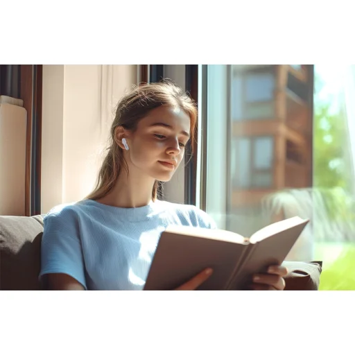 Fülhallgató UGREEN EchoBuds HiTune T6 Magic (fehér) - 3