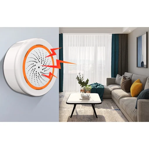 ZigBee NEO Riasztósziréna NAS-AB02B TUYA - 7