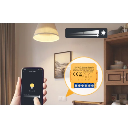 WiFi okos aljzat kapcsoló Avatto DMS16-2 TUYA - 6