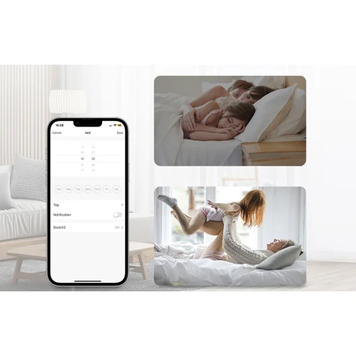 WiFi okos aljzat kapcsoló Avatto DMS16-2 TUYA - 8