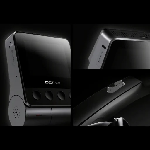 DDPAI Z40 autós kamera, 2.7K, Wi-Fi, GPS, LCD 2 hüvelykes, fekete - 3