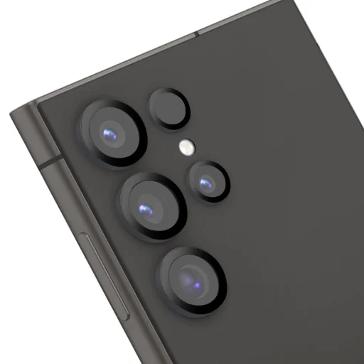  Samsung Galaxy S24 Ultra Titanium Black OBAL:ME Lencsevédő üvegfólia - 2