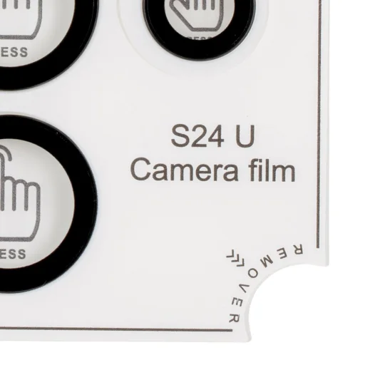  Samsung Galaxy S24 Ultra Titanium Black OBAL:ME Lencsevédő üvegfólia - 4