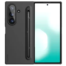  Samsung Galaxy Z Fold 7 fekete Nillkin Flex Pure Fold stylus tartó fliptok