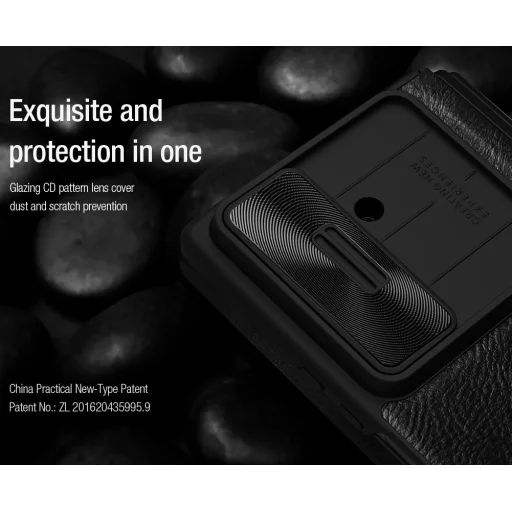  Samsung Galaxy Z Fold 7 Barna Nillkin Qin Book PRO Pen Slot tok - 3