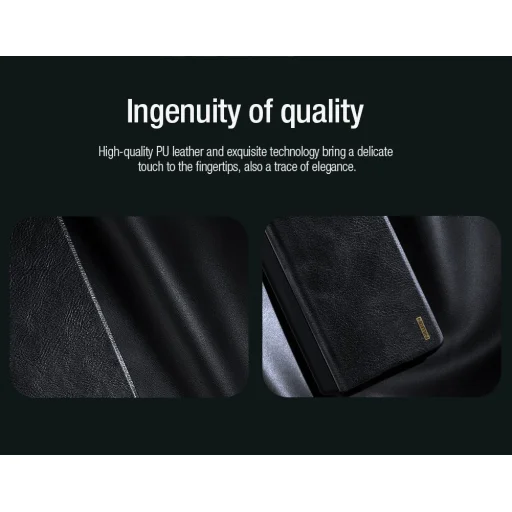  Samsung Galaxy Z Fold 7 Barna Nillkin Qin Book PRO Pen Slot tok - 7