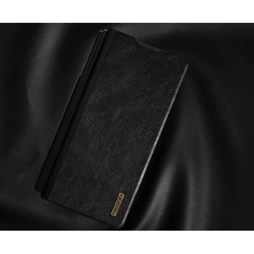  Samsung Galaxy Z Fold 7 Barna Nillkin Qin Book PRO Pen Slot tok - 9