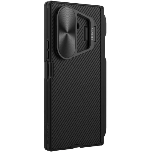  Samsung Galaxy Z Fold 7 Fekete Nillkin CamShield Prop Mágneses Tolltartó tok - 2