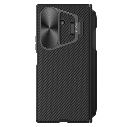  Samsung Galaxy Z Fold 7 Fekete Nillkin CamShield Prop Mágneses Tolltartó tok - 1