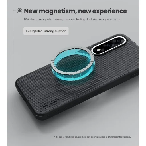 Nillkin Super Frosted PRO Mágneses OnePlus Nord 5 5G Fekete tok - 3