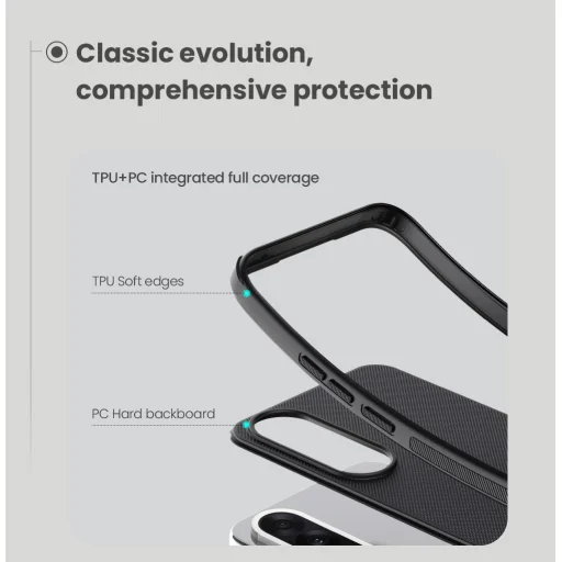 Nillkin Super Frosted PRO Mágneses OnePlus Nord 5 5G Fekete tok - 5