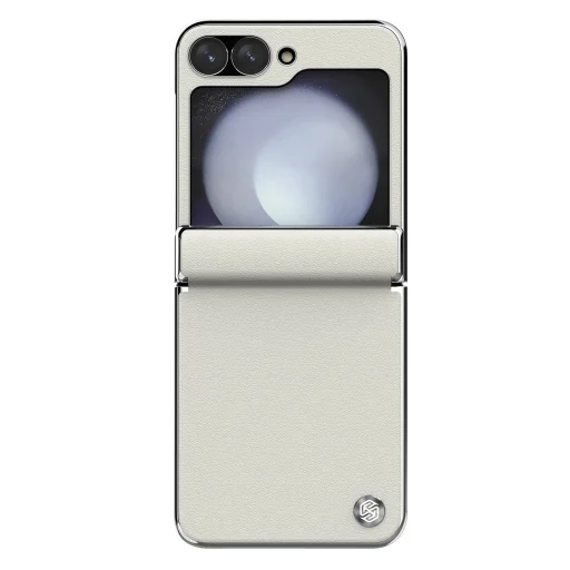  Samsung Galaxy Z Flip 6/7 FE Fehér Nillkin CamShield Flip tok - 1