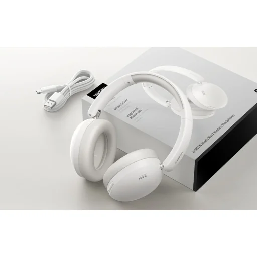 Ugreen Studio Max 2 Over-Ear Fejhallgató, Bluetooth 5.4 (Fehér) - 9