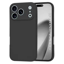  iPhone 17 Pro Fekete Techsuit SoftFlex MagSafe tok