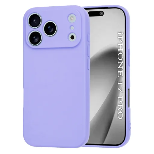  iPhone 17 Pro Világoslila Techsuit SoftFlex MagSafe tok - 1