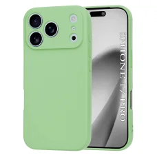  iPhone 17 Pro Mentazöld Techsuit SoftFlex MagSafe tok