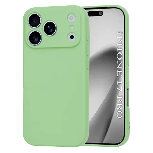  iPhone 17 Pro Mentazöld Techsuit SoftFlex MagSafe tok - 1