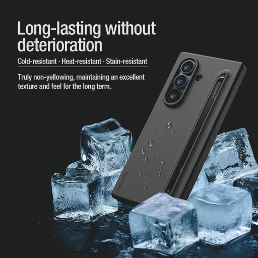  Samsung Galaxy Z Fold 7 Világoszöld Nillkin Flex Pure Fold Pen Slot tok - 5