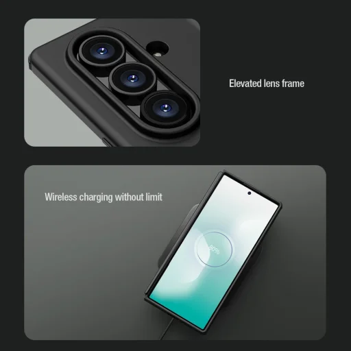  Samsung Galaxy Z Fold 7 Világoszöld Nillkin Flex Pure Fold Pen Slot tok - 9