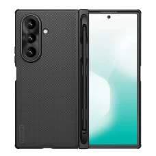  Samsung Galaxy Z Fold 7 Fekete Nillkin Super Frosted FOLD stylus tartós fliptok