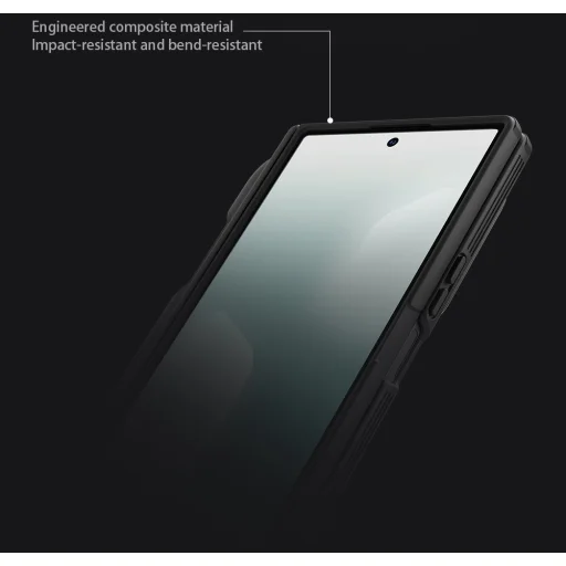  Samsung Galaxy Z Fold 7 Fekete Nillkin CamShield Pro Magnetic Pen Slot (Átlátszó Lencse) tok - 9