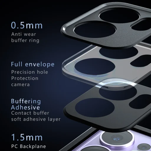 Oppo Reno13 F 4G / Reno13 F 5G / Reno13 FS 5G - Techsuit - PureFrost MagSafe - Fagyos Fekete tok - 6