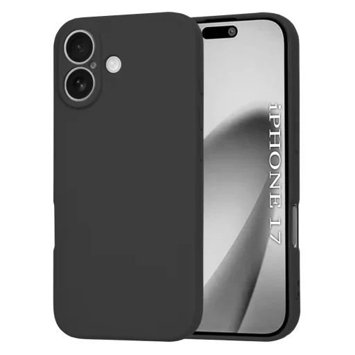  iPhone 17 Fekete Techsuit - SoftFlex MagSafe tok - 1