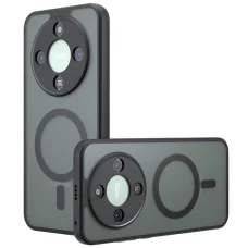 Techsuit - PureFrost MagSafe tok - Honor Magic6 Lite - Fagyos Fekete