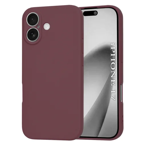  iPhone 17 Szilva Vörös Techsuit SoftFlex MagSafe tok - 1