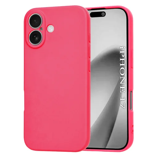  iPhone 17 Hot Pink Techsuit - SoftFlex MagSafe tok - 1