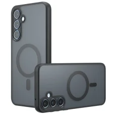 Techsuit - PureFrost MagSafe tok - Samsung Galaxy A35 5G - Fagyos fekete