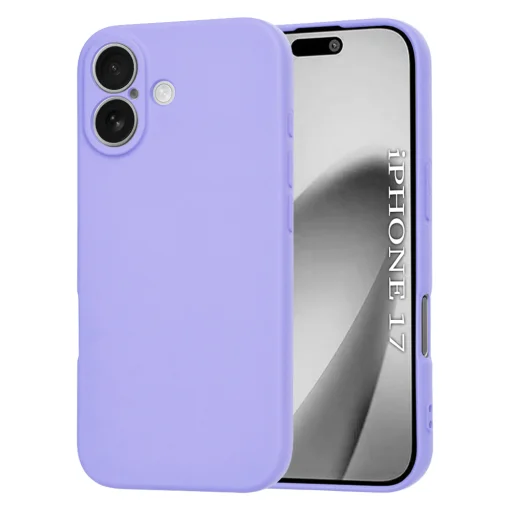  Apple iPhone 17 Világoslila Techsuit SoftFlex MagSafe tok - 1