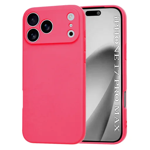  iPhone 17 Pro Max Techsuit SoftFlex MagSafe Hot Pink tok - 1