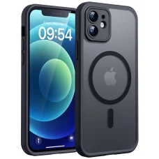 iPhone 11 MagSafe Techsuit - PureFrost - Fekete Matt tok