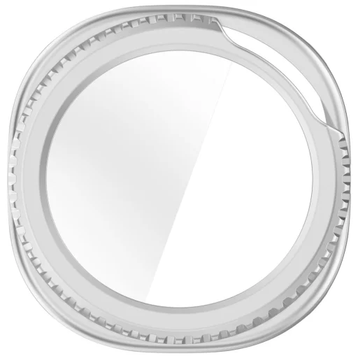 Samsung Galaxy Watch8 Classic/Ultra 2 - Techsuit - Defense360 Pro + Képernyővédő - Ezüst tok - 5