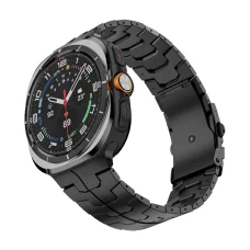 Samsung Galaxy Watch Ultra 2024/2025 47mm - Karóraszíj (W063) - Techsuit - Fekete.