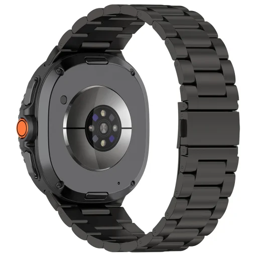 Szíj - Techsuit (W010) - Samsung Galaxy Watch8 40mm/Watch8 44mm/Watch8 Classic/Ultra 2 - Fekete - 1