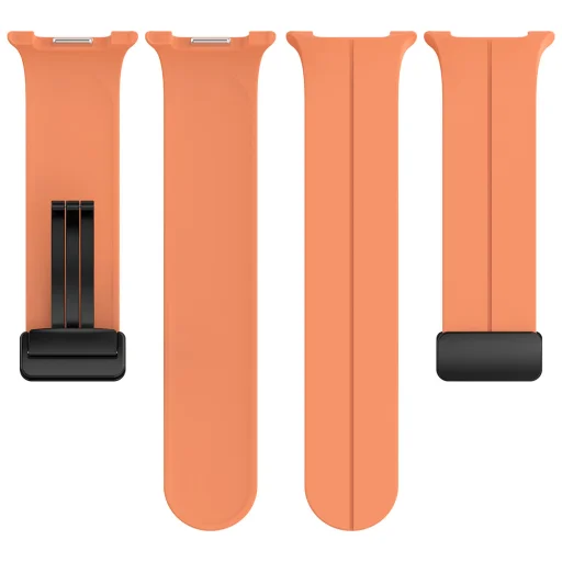 Techsuit - Szíj - Samsung Galaxy Watch8 40mm/Watch8 44mm/Watch8 Classic/Ultra 2 - Fekete - 4