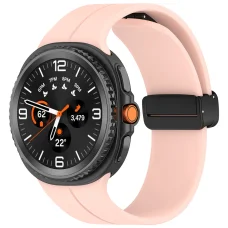 Samsung Galaxy Watch8 40mm/Watch8 44mm/Watch8 Classic/Ultra 2 - Techsuit Szíj (W011) - Rózsaszín