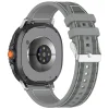 Samsung Galaxy Watch8 40mm/Watch8 44mm/Watch8 Classic/Ultra 2 - Techsuit szíj (W051) - Szürke. thumbnail