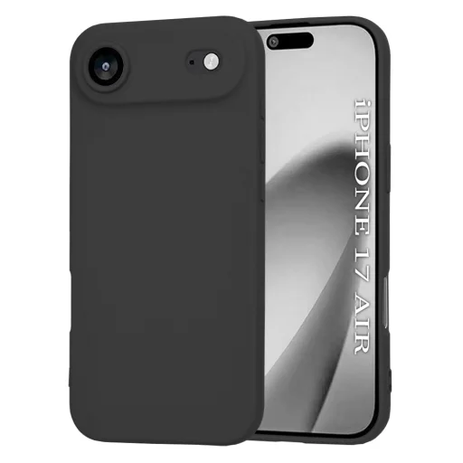  iPhone 17 Air Fekete Techsuit - SoftFlex MagSafe tok - 1