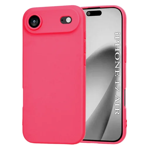  iPhone 17 Air Hot Pink - Techsuit - SoftFlex MagSafe tok - 1