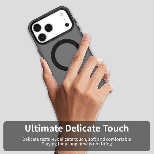  iPhone 17 Pro Fekete Techsuit CandyCase MagSafe tok - 4