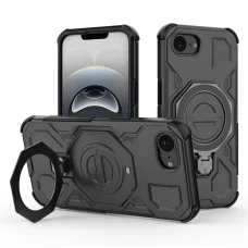 iPhone 16e - Techsuit - Carbon Shield PRO - Fekete tok