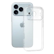 iPhone 17 Pro Átlátszó Szilikon Techsuit tok