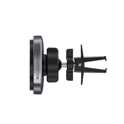 FORCELL F-GRIP Air Mag (F-07) mágneses autós tartó szellőzőhöz vezetéknélküli töltéssel kompatibilis MagSafe Qi2 15W szürke - 16