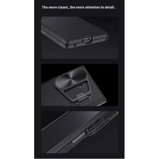  Samsung Galaxy Z Fold 7 Nillkin CamShield Pro tok fekete - 9